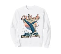 Funny Whale Pun Whale Hello There Ocean Whalewatching Sweatshirt