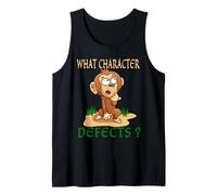 Funny What Character Defects AA NA, Cute Baby Monkey Tank Top