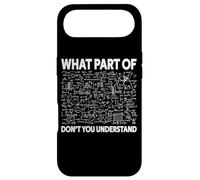 Funny What Part of Math Don't You Understand Teacher Case for iPhone Air