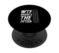 Funny Where’s The Fifteen Funny Cribbage Game PopSockets Adhesive PopGrip