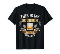 Funny Whiskey Lovers Backyard This Is My Bourbon Tasting T-Shirt