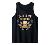 Funny Whiskey Lovers Backyard This Is My Bourbon Tasting Tank Top