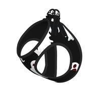 Funny White Ghost Print Pet Leash Vest,Breathable Mesh Pet Harness, Reflective For Small Medium Dogs Safe Easy Walking