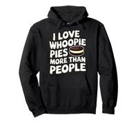 Funny Whoopie Pie Lover | Sweet Dessert Design | Bakery Art Pullover Hoodie