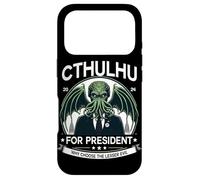 Funny Why Choose The Lesser Evil Cthulhu for President 2024 Case for iPhone 17 Pro