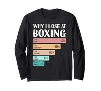 Funny Why I Lose at Boxing Long Sleeve T-Shirt