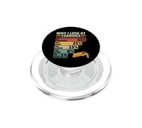 Funny Why I Lose at Cornhole Design For Cornhole Game Lovers PopSockets PopGrip for MagSafe