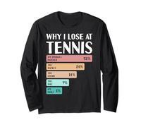 Funny Why I Lose at Tennis Club Long Sleeve T-Shirt