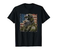 Funny Wild Hog Soldier for Military Lovers T-Shirt