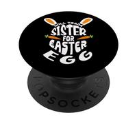 Funny Will Trade Sister For Egg Happy Easter Sunday Easter PopSockets Adhesive PopGrip