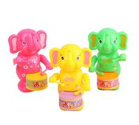 Funny Wind Up Toy Cute Cartoon Rabbit Dog Elephant Drumming Toy Kids Animal Clockwork Toy Educational Toys Children Gift Animal