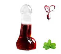 Funny Wine Glass, Creative Wine Glass Cup Funny Penis Glasses, Hen Party Wine Glass, Clear Whiskey Glass Banana Shaped Novelty Drink Cups for Bachelorette Party Bars Night Clubs Decoration