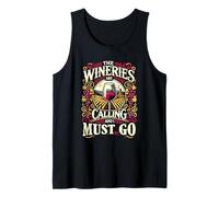 Funny Winery Wine Tasting Drinking Wine Lover Sommelier Tank Top