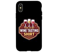 Funny Winetesting Event Lover Goer This Is My Wine Tasting Case for iPhone X/XS