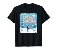 Funny Winter Season with Lost in Snow Speech Outfit T-Shirt