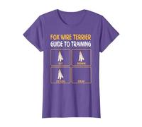Funny Wire Fox Terrier Dog Training T-Shirt
