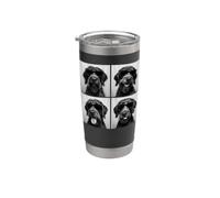 Funny Wirehaired Pointing Griffon Lover Cute Dog Photo Booth Stainless Steel Insulated Tumbler