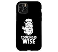 Funny Wise Owl Cooking Chef Kitchen Graphic Case for iPhone 11 Pro
