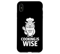 Funny Wise Owl Cooking Chef Kitchen Graphic Case for iPhone XS Max