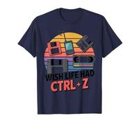 Funny Wish Life Had Digital Mistake Joke Wit Tech Era T-Shirt