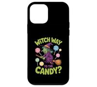 Funny Witch Way To The Candy Halloween Design Case for iPhone 12 mini