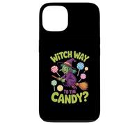 Funny Witch Way To The Candy Halloween Design Case for iPhone 13