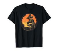 Funny Witch with a Recipe for Trouble for Boys and Girls T-Shirt