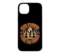 Funny Witches God Forbid A Girl Has Hobbies Gothic Halloween Case for iPhone 14 Plus