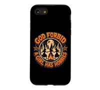 Funny Witches God Forbid A Girl Has Hobbies Gothic Halloween Case for iPhone SE (2020) / 7/8