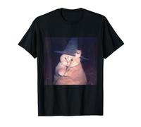 Funny Wizard Cat Fat Cat Meme Cheeseball Orange Cat Magic T-Shirt