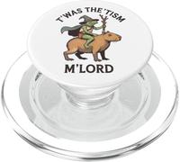 Funny Wizard Frog Twas the 'Tism M'Lord Capybara Humor PopSockets PopGrip for MagSafe