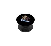 Funny Wizard Ice Hockey Player Sorcerer Hockey Magic PopSockets Adhesive PopGrip