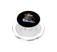 Funny Wizard Ice Hockey Player Sorcerer Hockey Magic PopSockets PopGrip for MagSafe