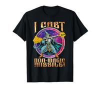Funny Wizard Meme I Cast Non-Magic Missile Parody Retro T-Shirt