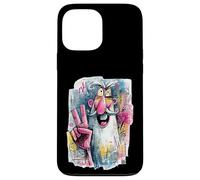 Funny Wizard Peace Graffiti Pop Character Graphic Art Face Case for iPhone 13 Pro Max
