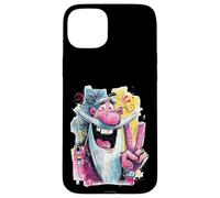 Funny Wizard Peace Graffiti Pop Character Graphic Art Face Case for iPhone 15 Plus