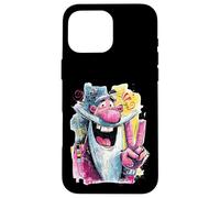 Funny Wizard Peace Graffiti Pop Character Graphic Art Face Case for iPhone 16 Pro Max