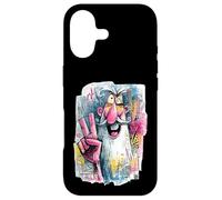 Funny Wizard Peace Graffiti Pop Character Graphic Art Face Case for iPhone 17