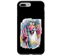 Funny Wizard Peace Graffiti Pop Character Graphic Art Face Case for iPhone 7 Plus/8 Plus