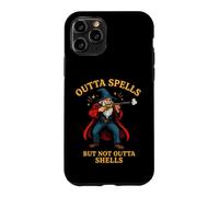 Funny Wizard Saying Outta Spells But Not Outta Shells Case for iPhone 11 Pro