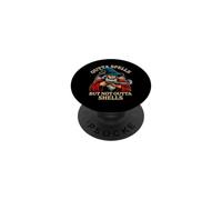 Funny Wizard Saying Outta Spells But Not Outta Shells PopSockets Adhesive PopGrip