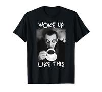 Funny Woke Up Like This Dracula Vampire Halloween Coffee T-Shirt