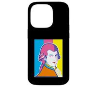 Funny Wolfgang Mozart Portrait Pop Art Style Case for iPhone 14 Pro