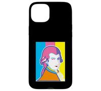 Funny Wolfgang Mozart Portrait Pop Art Style Case for iPhone 15 Plus