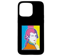 Funny Wolfgang Mozart Portrait Pop Art Style Case for iPhone 15 Pro Max