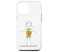 Funny Women Button Accordion Girl Accordion Player Musician Case for iPhone 12 Pro Max