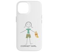 Funny Women Cornet Girl Cornetist Cornet Player Case for iPhone 14