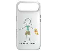 Funny Women Cornet Girl Cornetist Cornet Player Case for iPhone Air