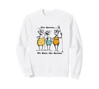 Funny Women Golf Tee queens we rule the greens Sweatshirt