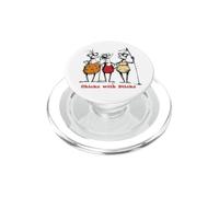 Funny Women GolfChicks with Sticks PopSockets PopGrip for MagSafe